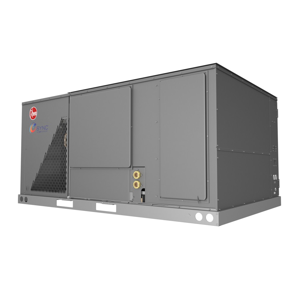 Rooftop Rheem RHEEM UNVEILS INDUSTRY-FIRST INTEGRATED AIR AND WATER SYSTEM FOR FULL ...