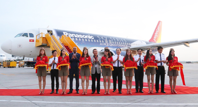 La serie SKY de aire acondicionado vuela con VietJet Air