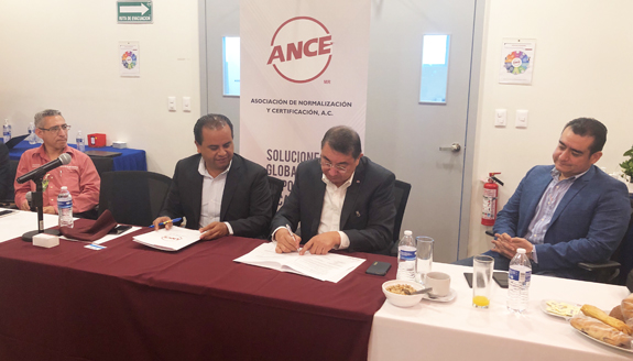 ANFIR Y ANCE FIRMAN CONVENIO DE COLABORACIÓN