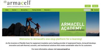 PRESENTAN ARMACELL ACADEMY, EXPERIENCIA VIRTUAL DE APRENDIZAJE EN LÍNEA