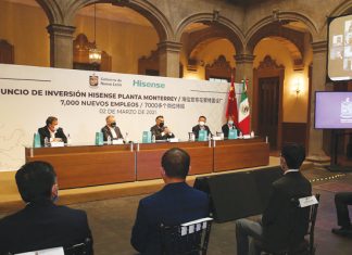 HISENSE INVIERTE 260 MILLONES DE DÓLARES EN NUEVO LEÓN, MÉXICO