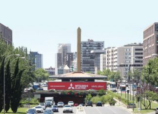 EN ESPAÑA, MITSUBISHI ELECTRIC DONA PURIFICADORES DE AIRE AL INTERCAMBIADOR DE PLAZA DE CASTILLA (MADRID) PARA LA CAMPAÑA DE REALIZACIÓN DE TEST DE ANTÍGENOS