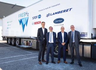 PROYECTO DE TRANSPORTE REFRIGERADO DE PILA DE COMBUSTIBLE DE HIDRÓGENO FRESH2 ENTRA EN LA FASE DE PRUEBAS EN CARRETERAS