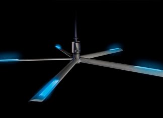 GREENHECK INTRODUCES AMPLIFY OVERHEAD FANS WITH NORTHERN LIGHT TECHNOLOGY