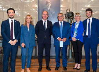AERMEC RECIBIÓ LA VISITA DEL GOBERNADOR Y LA VICEPRESIDENTA DE LA REGIÓN DE VENETO