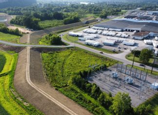 ASHLAND CITY, A. O. SMITH CELEBRATE COMPLETION OF LEVEE CONSTRUCTION