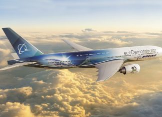 NUEVO PROGRAMA ECODEMONSTRATOR DE BOEING PROBARA 30 TECNOLOGÍAS SOSTENIBLES EN UN 777-200ER