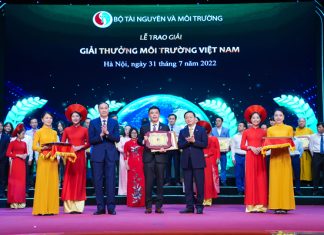 PANASONIC VIETNAM RECIBE EL PREMIO NACIONAL DEL MEDIO AMBIENTE 2021
