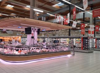 EN ESPAÑA ALCAMPO INSTALA MÁS DE 400 METROS LINEALES CON MUEBLES DE FROST-TROL EN SU GRAN HIPERMERCADO DE CASTELLÓN