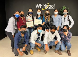 EN MÉXICO WHIRLPOOL ES RECONOCIDA COMO UNA DE LAS EMPRESAS MÁS RESPONSABLES