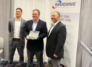 MODINE MANUFACTURING ES RECONOCIDA POR HARDI AL CUMPLIR 60 AÑOS TRABAJANDO JUNTOS