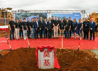 MIDEA INICIA OBRAS DE CONSTRUCCIÓN DE SU NUEVA FÁBRICA EN BRASIL