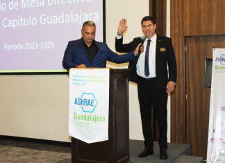ASHRAE CAPÍTULO GUADALAJARA REALIZÓ LA CEREMONIA DE CAMBIO DE MESA DIRECTIVA 2023-2025