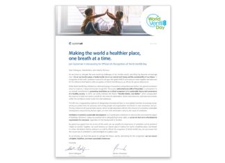 SYSTEMAIR PUBLICA UNA CARTA ABIERTA ABOGANDO POR EL RECONOCIMIENTO OFICIAL DE LA ONU DEL DÍA MUNDIAL DE LA VENTILACIÓN