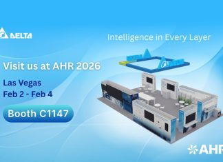 DELTA PRESENTARÁ EN LA AHR EXPO 2026 SU SOLUCIÓN DE GEMELO DIGITAL PARA EDIFICIOS Y SOLUCIONES DE AUTOMATIZACIÓN INTELIGENTE PARA LA INFRAESTRUCTURA DE UNIDADES DE DISTRIBUCIÓN DE REFRIGERANTE DE CENTROS DE DATOS